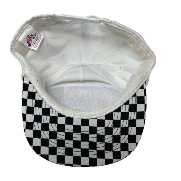 Jeremy Mayfield 37 Crew Vintage Retro Snapback Hat Cap NASCAR RC Cola Checkered - Picture 7 of 11